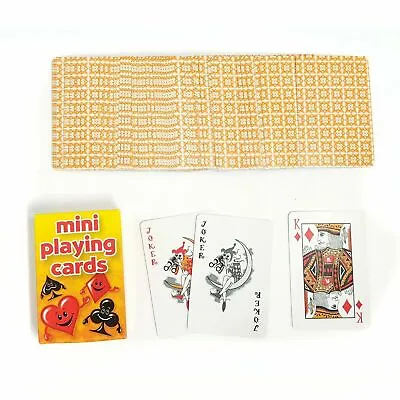 £2.59 • Buy 2 Decks Henbrandt Mini Small Travel Size Playing Cards Childrens Boys Adult Gift