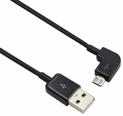 USB 2.0 To Left Right 90 Degree Angle Micro USB Charging Cable For Smartphone • $4.85