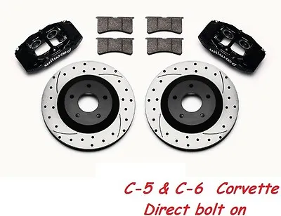 1997-2013 C-5 & C-6 Corvette SLC56 Front Replacement Caliper/Rotor Kit Wilwood • $1075