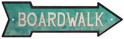 $22.95 • Buy Board Walk Rt Arrow Vintage Looking Beach House Metal Sign 5x17 205170001019