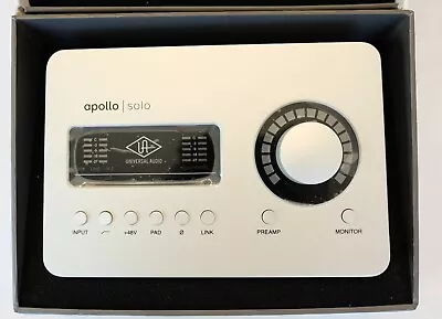 BROKEN - Universal Audio Apollo Solo USB Interface (Windows) Heritage Edition • $185