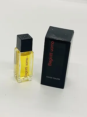 Biagiotti Uomo 5ml Miniature Eau De Toilette Rare Mens Vintage Fragrance Boxed • £11.99