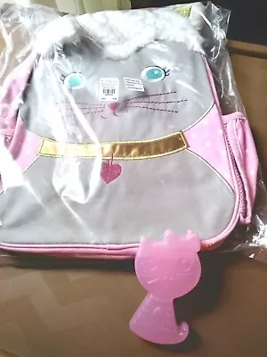 Disney School Pottery Barn PRE K Backpack Princess Kitty+Lunch Bag 🌈 Gift • $64.95