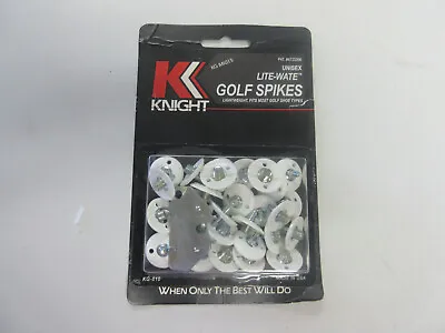 BRAND NEW Knight / Champ Uni Lite Wate Golf Shoes Replacement Spikes 24 Spikes • $6