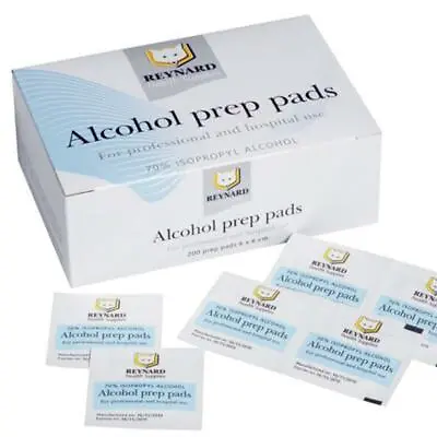25 X ALCOHOL WIPES SWABS IPA Isopropyl SWAB SCREEN CLEANER Sterile MEDI Diabetic • $2.95