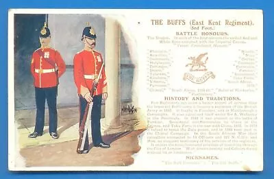 The Buffs (east Kent Regiment).gale And Polden History And Traditions Postcard • £3.50