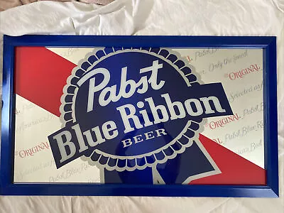 Pabst Blue Ribbon 28”x48” Bar/Pub Mirror • $195