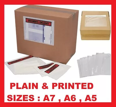 £0.99 • Buy Documents Enclosed Wallets Envelopes Printed Plain Self Adhesive A7 A6 A5 DL