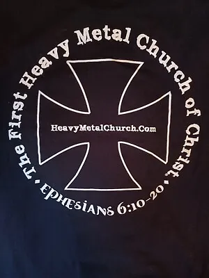 The First Heavy Metal Church T Shirt Fhmcc Dayton Ohio • $15