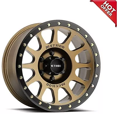 4ea 17  Method Wheels MR305 NV Bronze Off Road Rims(S10) • $1276