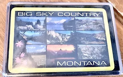 Vintage Montana Big Sky Country Playing Cards ￼ Sealed!! • $9.99