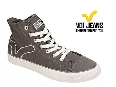 £13.99 • Buy Voi Womens Canvas Pumps, Voi Jeans Girls Trainers - Grey