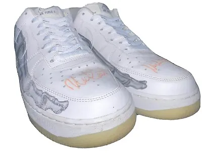 $400 • Buy Air Force 1 Skeleton (ONLY PAIR IN THE WORLD, SIGNED BY NICK CASTLE) Size 10 🎃