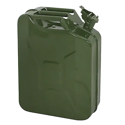 5 Gal 20L  Oline Durable Army Jerry Can Military Metal Steel Tank Backup • $36.58