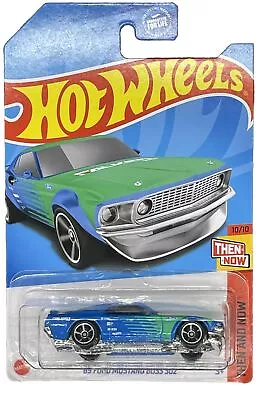 2023 Hot Wheels #244 Then And Now '69 Ford Mustang Boss 302 Falken Tires • $6.99