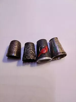 Four Vintage Unusual Thimbles • $9