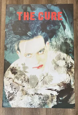 1989 Vintage The Cure Poster NOS 33 X 22 Disintegration Robert Smith MINT • $52.27