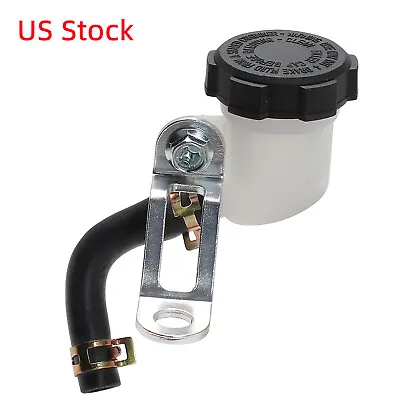 Motorcycle Clutch Brake Master Cylinder Oil Cup Tank Fluid Reservoir Universal • $9.49