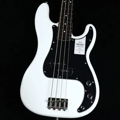 Fender Made In Japan Traditional 70s Precision Bass Arctic White Bass Guitar Jew • $1582.21