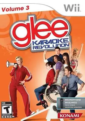 Karaoke Revolution Glee: Volume 3 (Nintendo Wii) [PAL] - WITH WARRANTY • $6.41