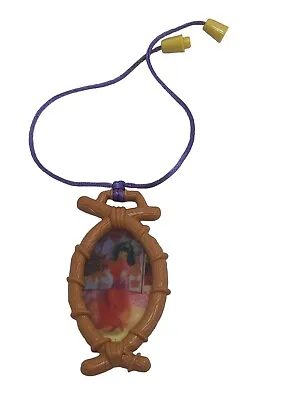 McDonald's Hunchback Of Notre Dame #1 Esmeralda Amulet Necklace Disney 1996. Bn • $9.79