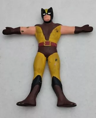 1989 Marvel Just Toys Wolverine Bendy Bend-ems 6  Action Figure X-Men  • $15