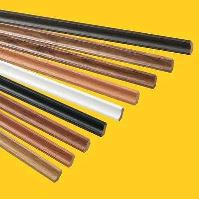 £27.94 • Buy 25 Shade Of Brown Wood Laminate Floor Scotia Beading MDF Trim Of 10 X 2.4m Metre