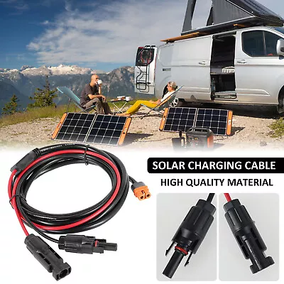 2.5M Cable Solar MC4- XT60i Solar Panel Portable Power Station Charging Cable♈ • £13.92