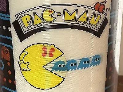 Vtg Pac Man 1980 Holographic Lenticular Coffee Mug Thermo Serve Bally Midway Rar • $16.99