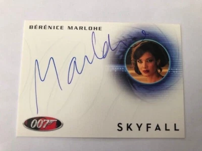 £25 • Buy James Bond Autographs & Relics 40th Autograph A227 Berenice Marlohe As Severine