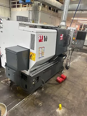 Haas ST-10T CNC Lathe 2013 - Chip Conveyor Tailstock • $27900