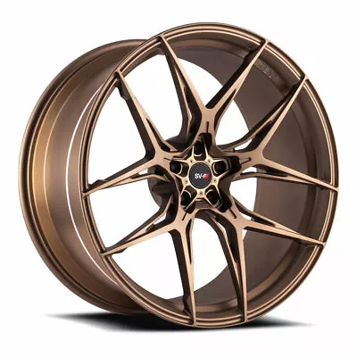 20  Savini SV-F5 Bronze 20x9 20x10 Concave Wheels Rims Fits Infiniti G35 Coupe • $3093