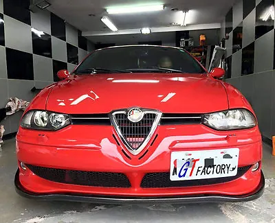 Carbon Front Lip Spoiler For Alfa Romeo 156 Gta Only • $746.50