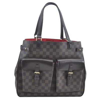 Authentic Louis Vuitton Damier Uzes Shoulder Tote Bag Purse N51128 LV K2995 • $255