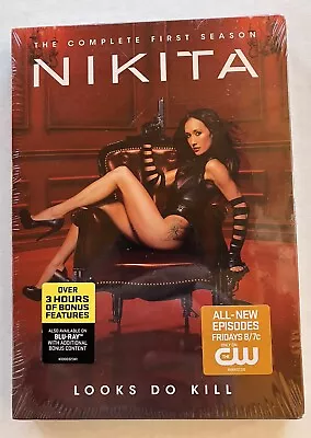 Nikita: The Complete First Season DVD - 2011 WB - 5-Disc Set - NEW - Sealed • $11.25