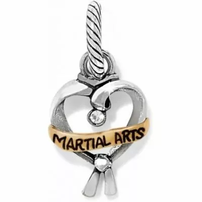 Brighton  Martial Arts  Silver-Gold Charm (MSR$15) New • $11