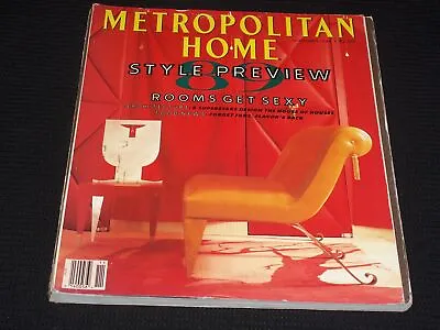 1988 November Metropolitan Home Magazine - Style Preview Cover - L 10296 • $49.99