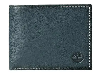 Timberland Men's Genuine Leather Bifold Passcase Wallet • $17.99