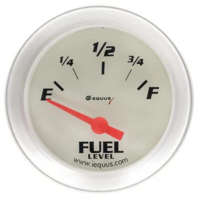 $30.53 • Buy Equus Fuel Level Gauge 8362; 8000 Series 0 To 90 Ohms 2  Electric