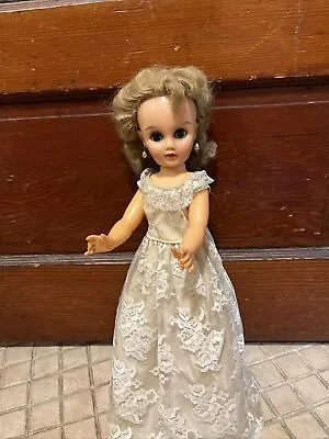 VINTAGE  1950’s UNEEDA  BRIDE DOLL Unmarked G70 • $225.50