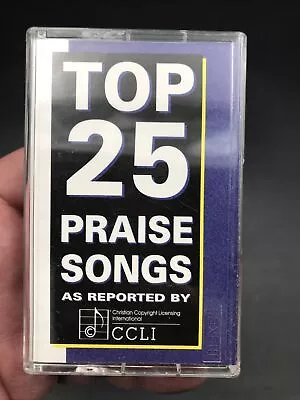 Top 25 Praise Songs By Various Artists Cassette Tape Word Distribution MMCS1226 • $9.99