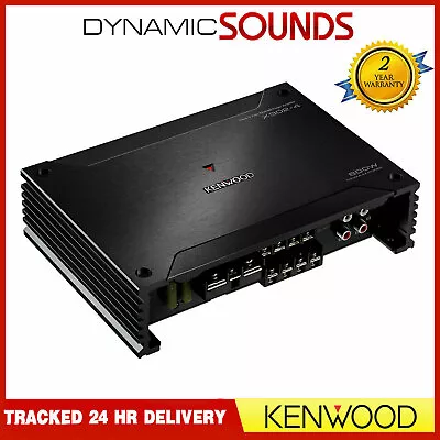 Kenwood X302-4 - X-Series Class D 4 Channel Car Audio Power Amplifier • £178.99