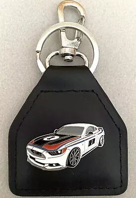 Australian Made Leather Keyring/Fob- Ford Pickford No1 Mustang • £11.17