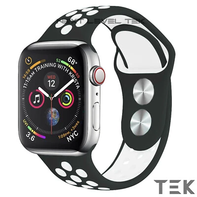 $6.99 • Buy Silicone Nike Sport Strap For Apple Watch Band 38/40/42/44mm Series SE 6 5 4 321