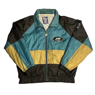 Vintage Pro Player NFL Jacksonville Jaguars Jacket Teal Gold - Mens Size XL • £79.99