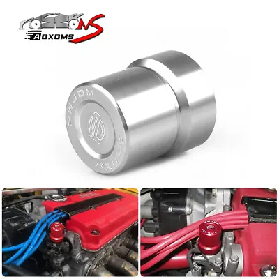 JDM VTEC Solenoid Valve Cover Cap For Honda's B/D/H-series VTEC Engine Silver • $7.99