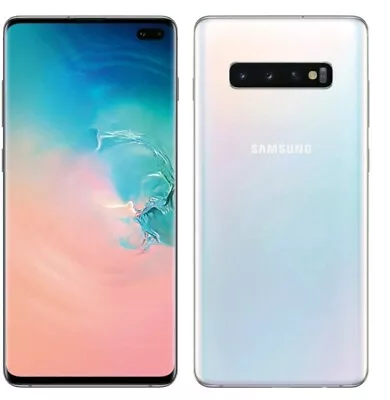 Near New Samsung Galaxy S10 Plus White 128GB-8GB RAM • $899