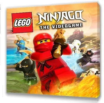 £7.49 • Buy Lego Ninjago  Canvas 10 X10   Framed Picture