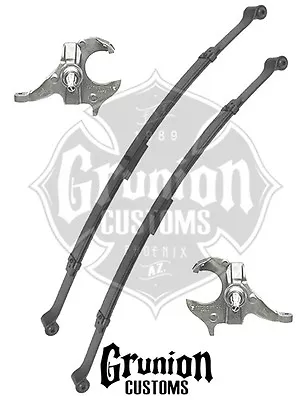 McGaughys Chevy S10 GMC Sonoma 2/3 Lowering Kit 1982 - 2003 Spindles Leafs 93105 • $488.09