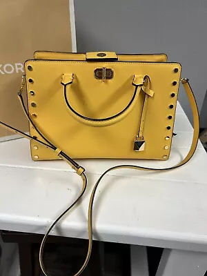 Michel Kors Leather Bag Marigold • $185